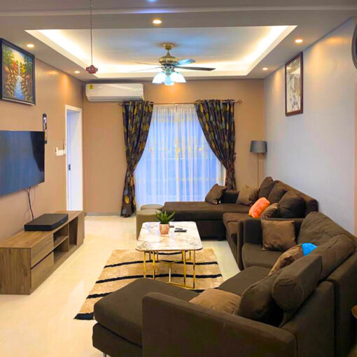 Fully Furnished 2 Bedroom Apartment Type A